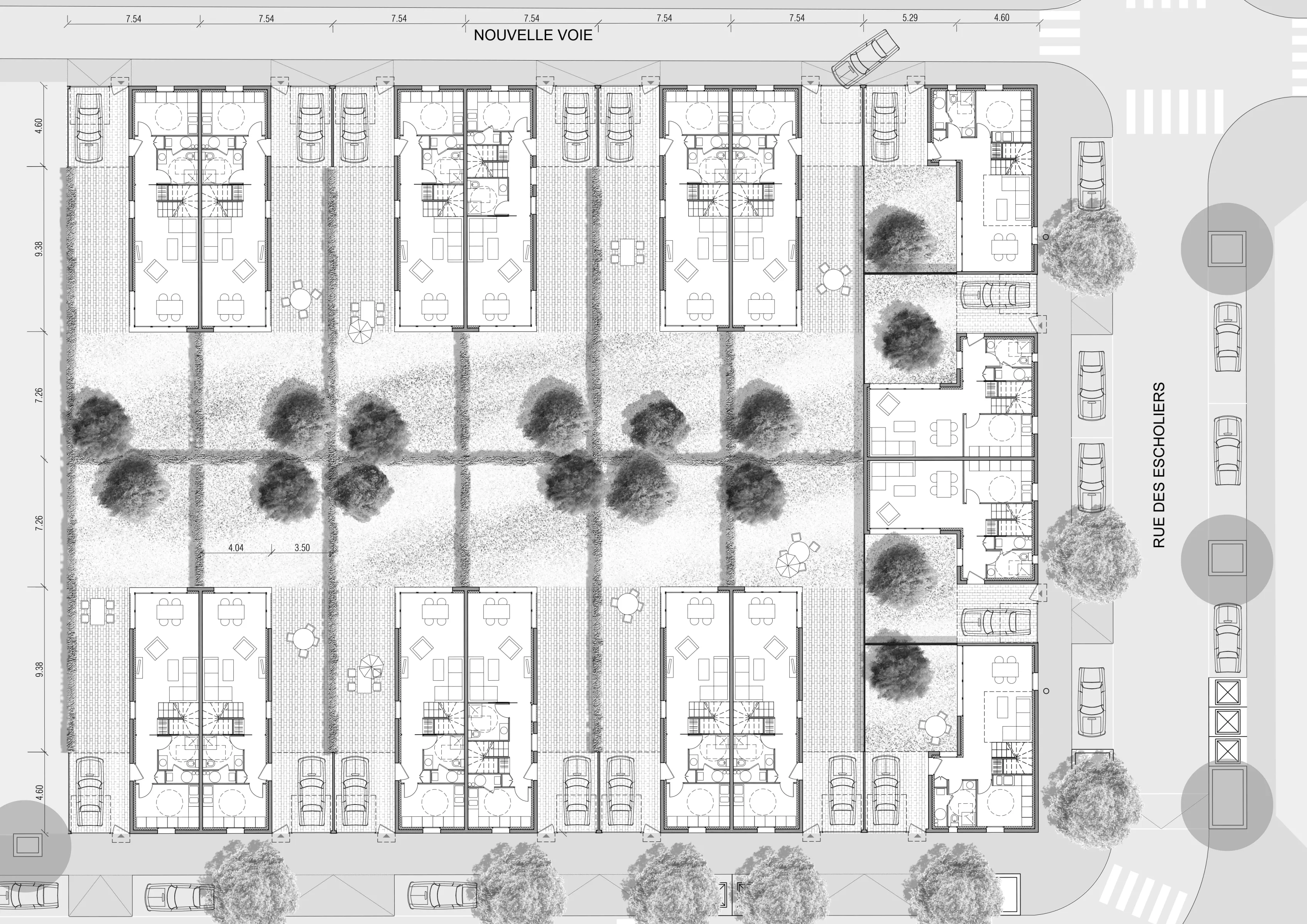 05-Plan-RDC-Construction-logement-individuel-Bondy-Groupe-3F-La-CLARM-Atela-Architectes_0