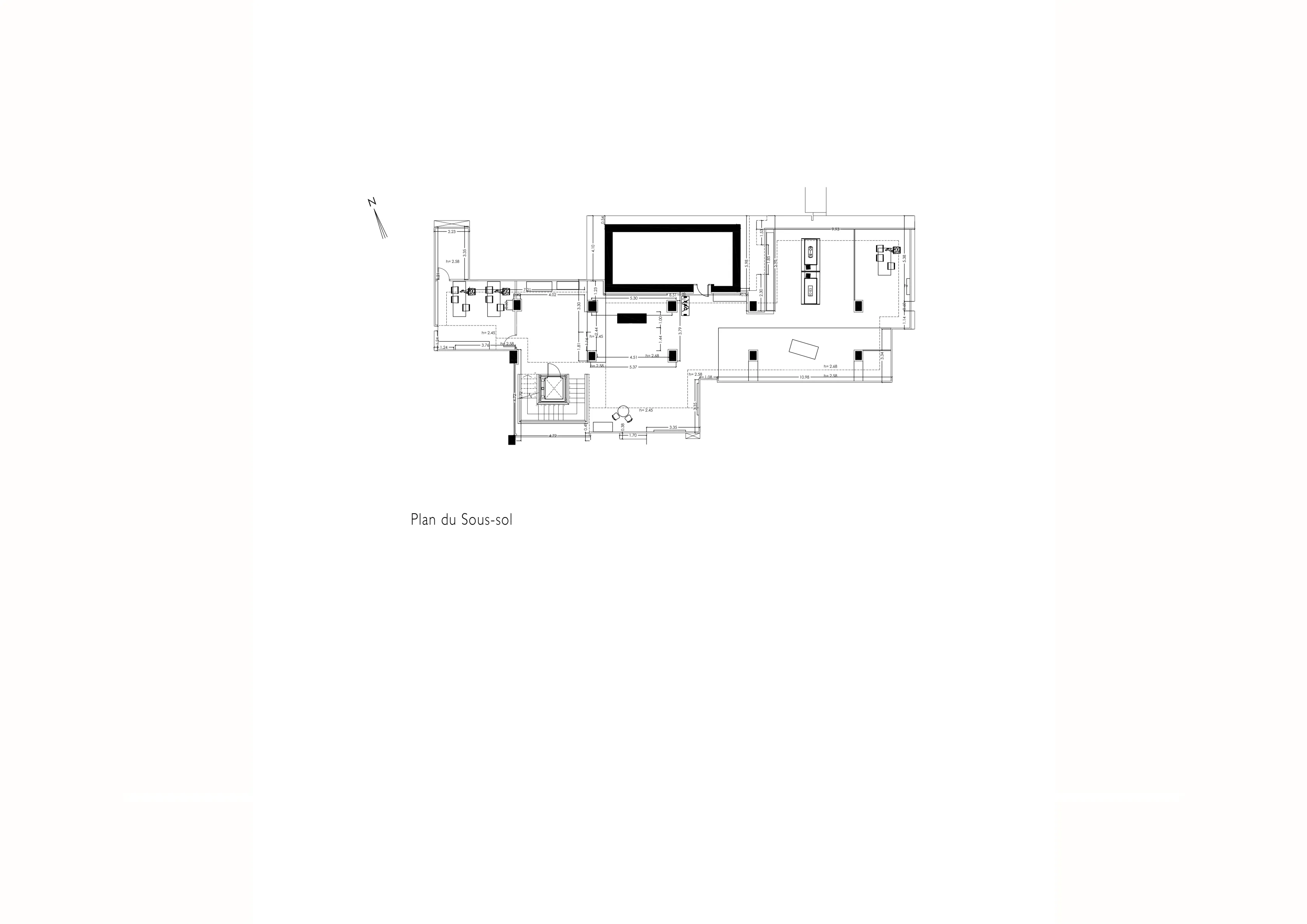 07-Plan-sous-sol-Aménagement-Showroom-Saloni-Architecture-Interieur-ruedufaubourgsthonore-Carrelage-Atela-Architectes_0_0