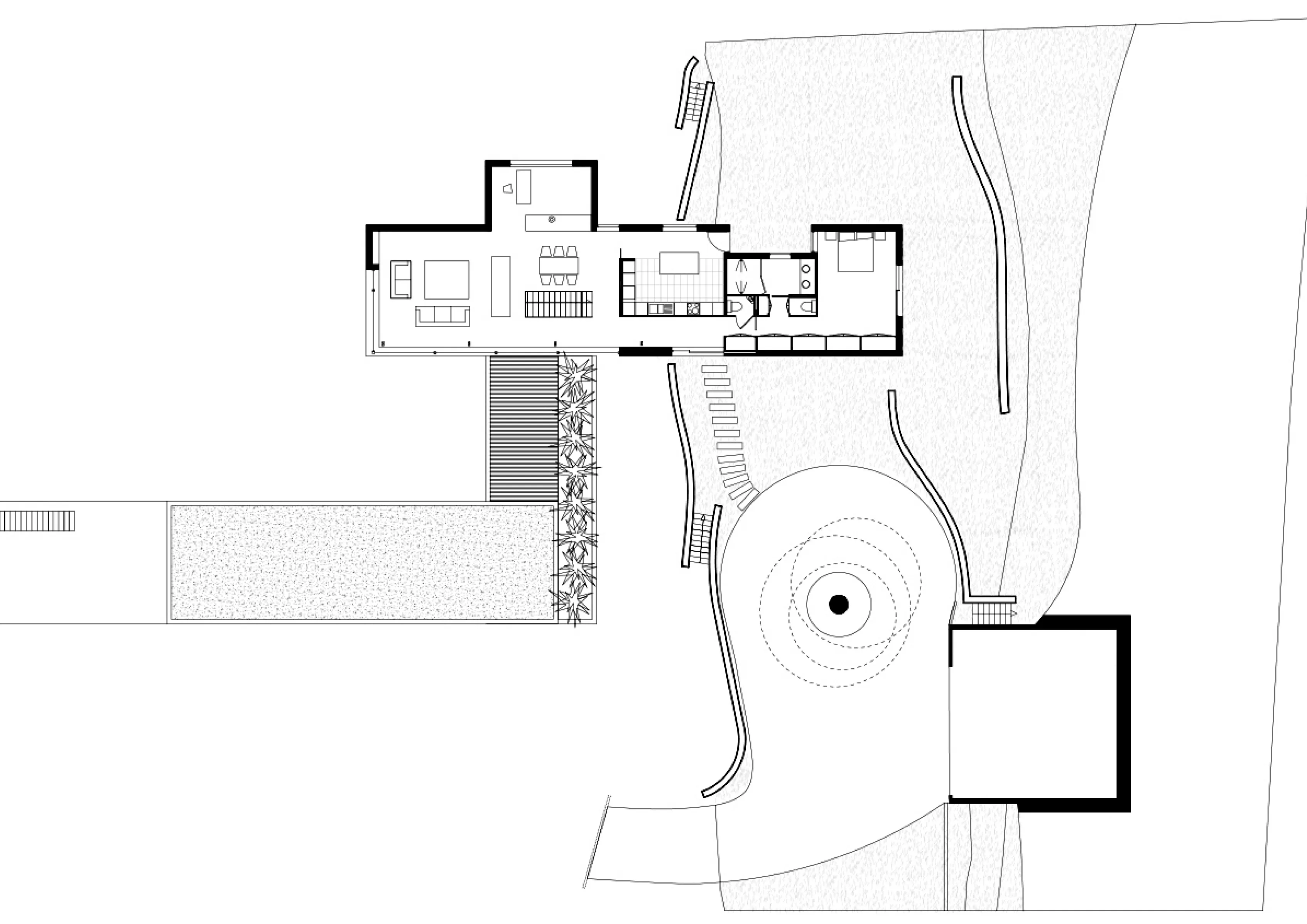 12-Plan-Etage-Construction-Villa-Ponferrada-Espagne-Piscine-Interieur-Atela-Architectes_0