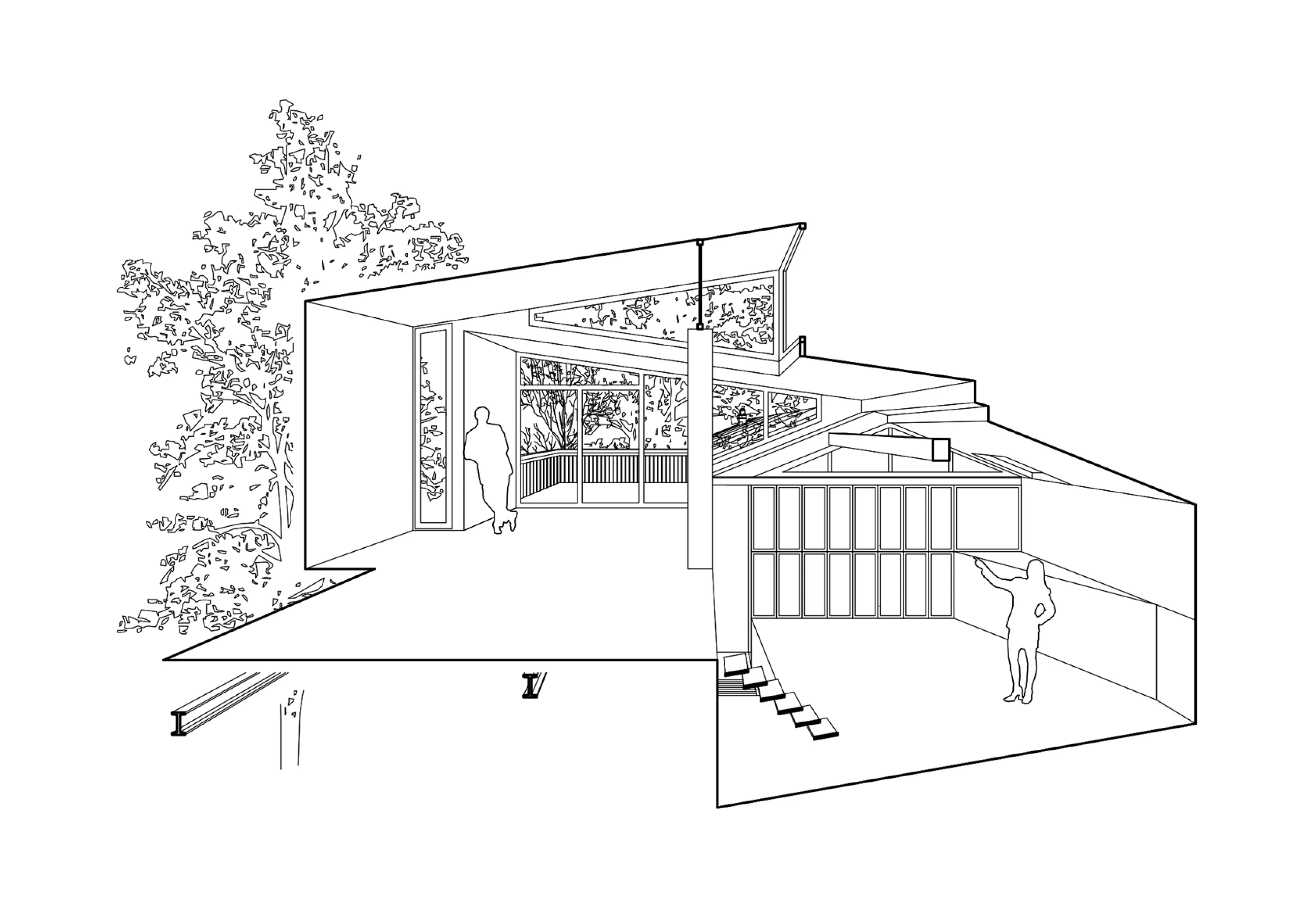 14-Coupe-Perspective-Extension-Villa-Logement-Bureau-Coeur-Ilot-Paris5-Atela-Architectes-dezoom_0