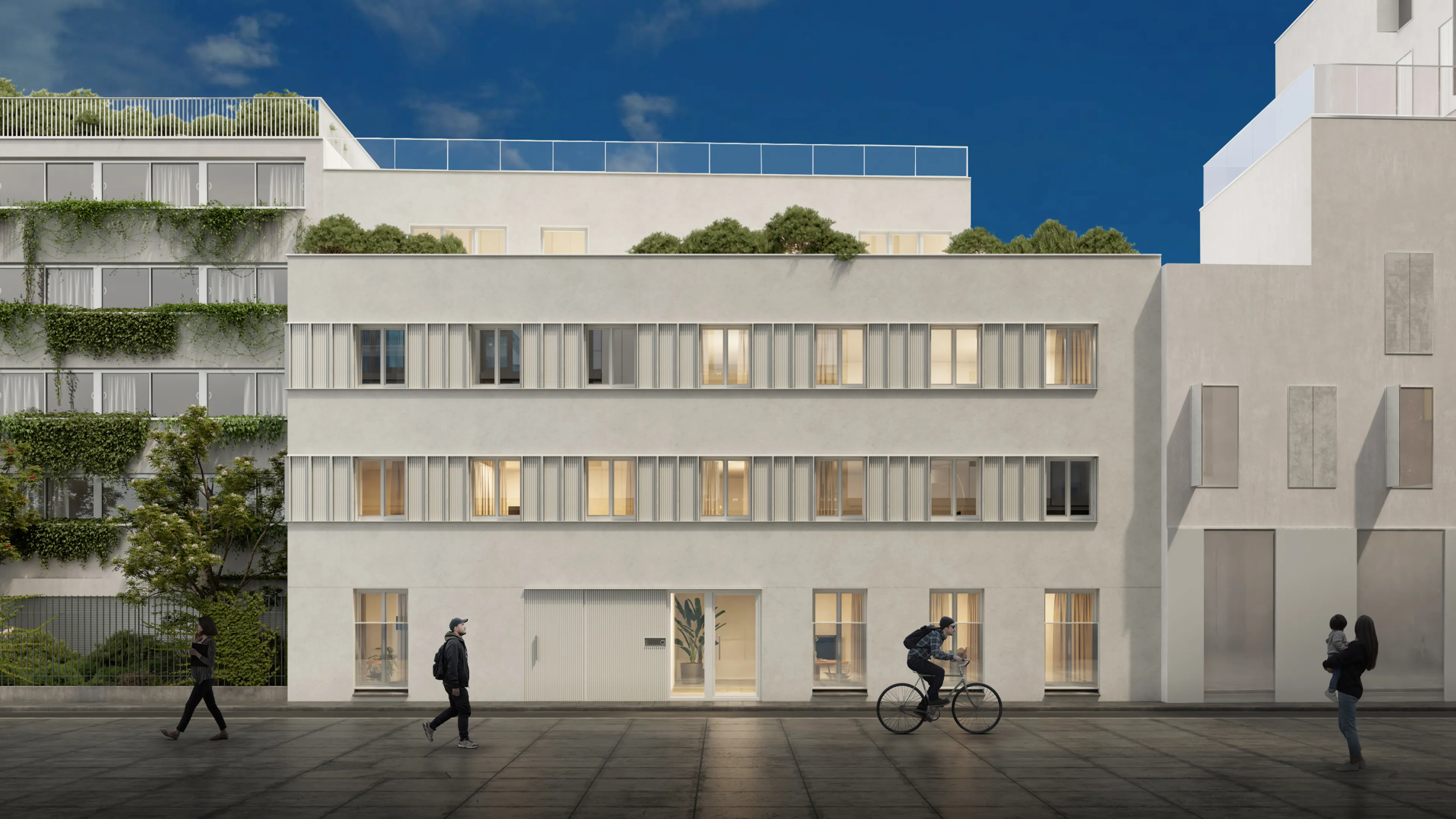 image frontale du bâtiment