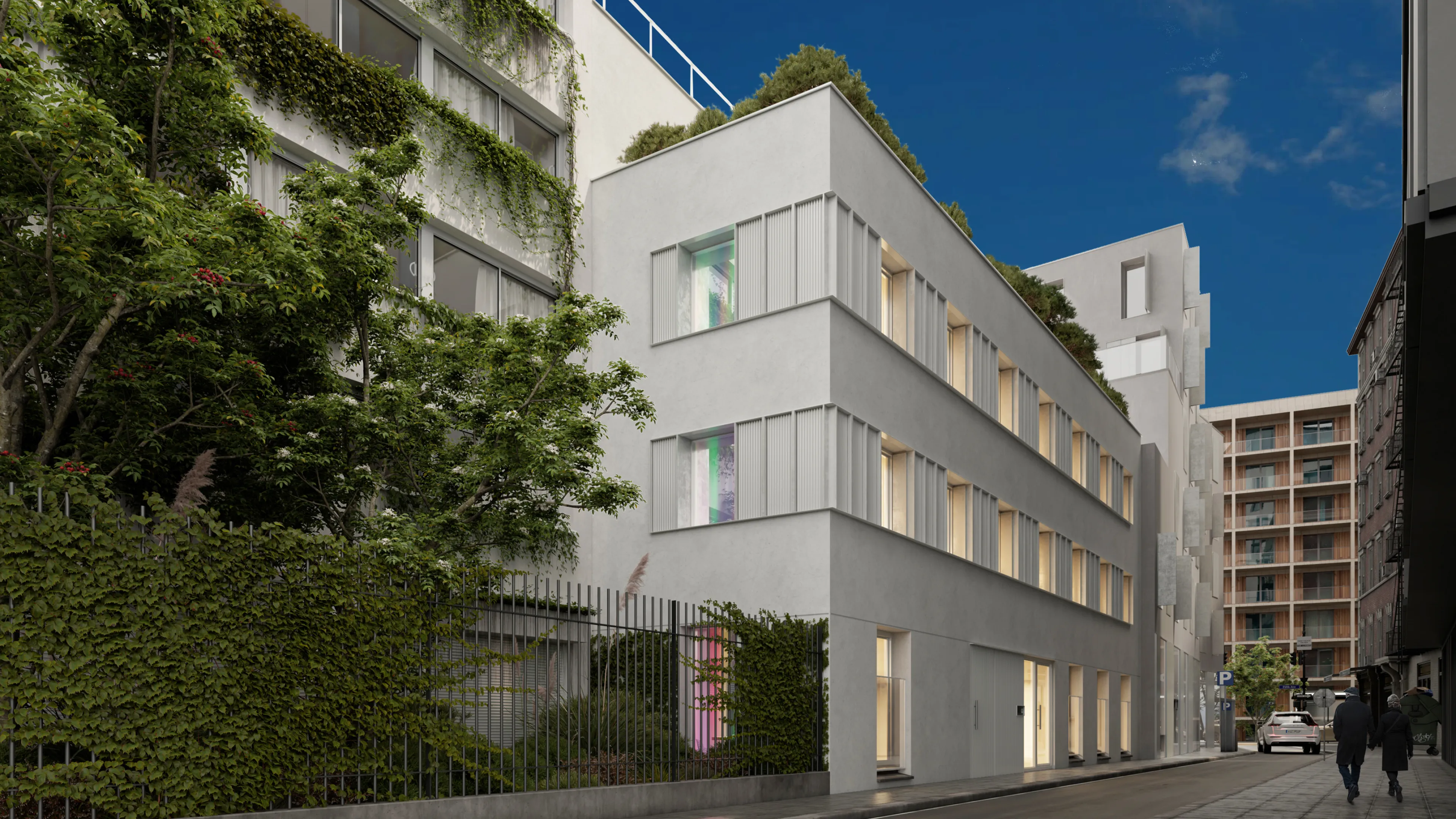 image latéral du bâtiment
