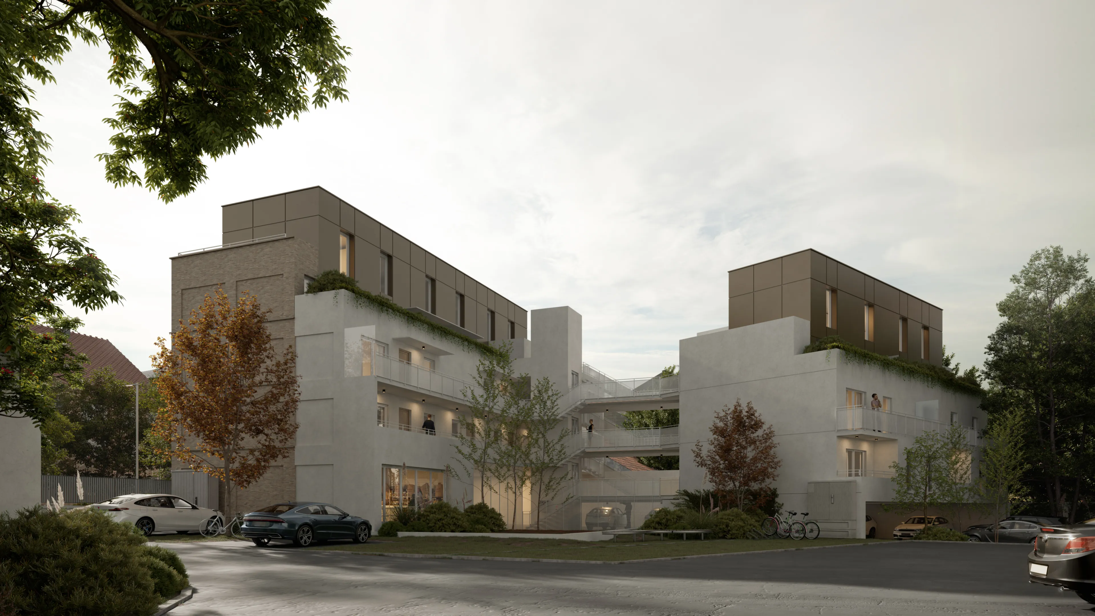 image qui montre tous les volumes qui vont se construire