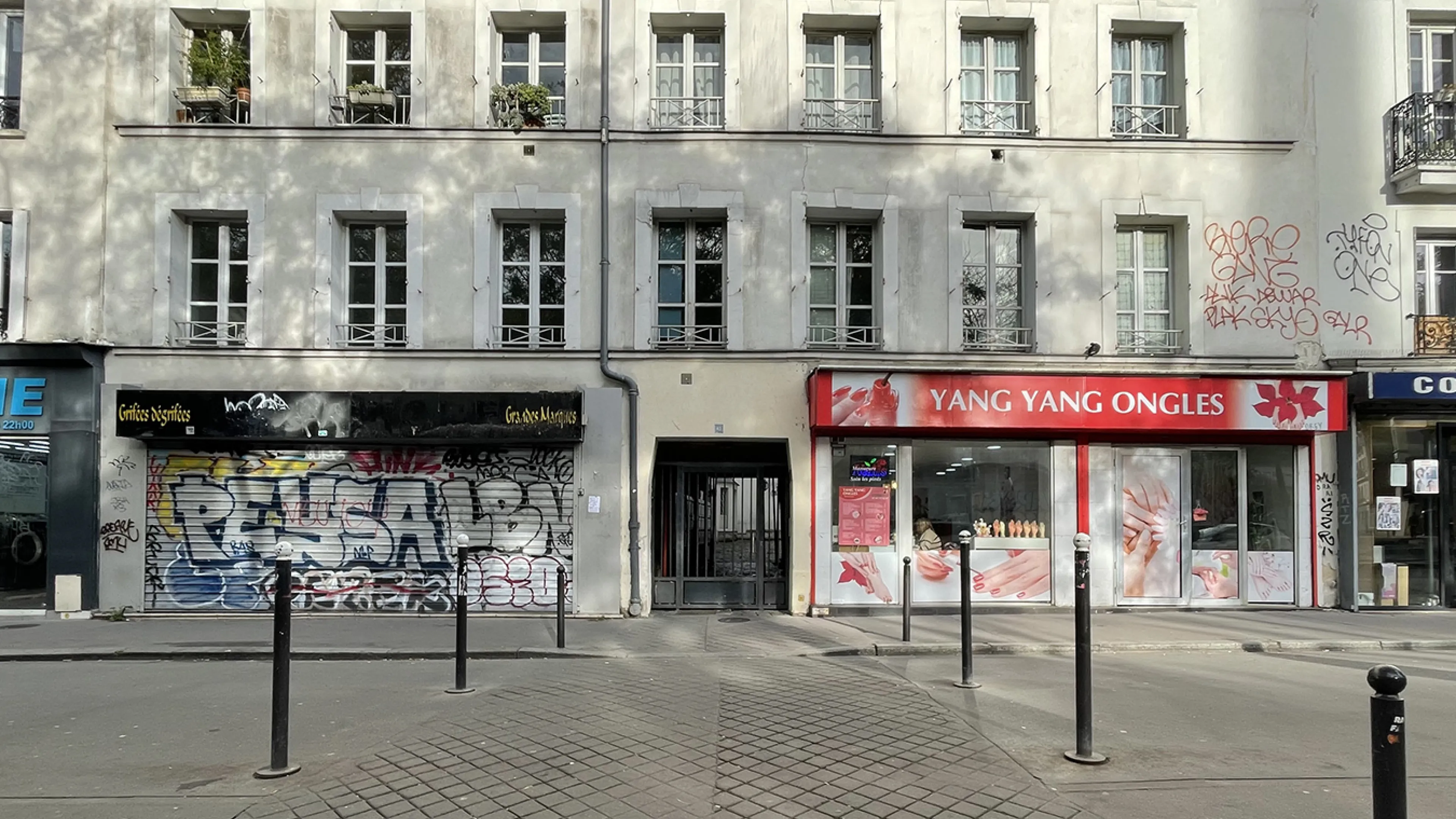 image façade extérieur avant travaux