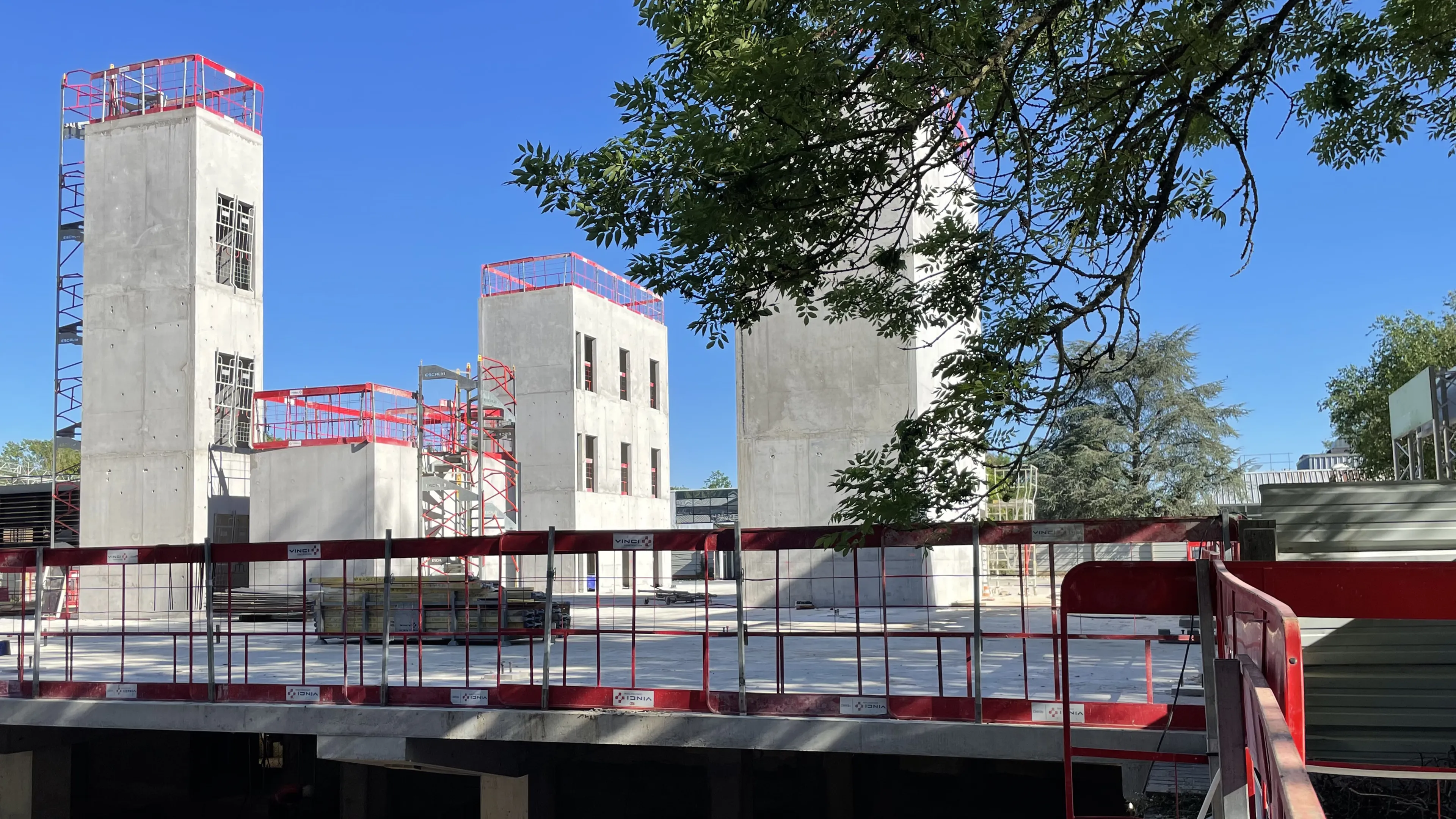 image du chantier en surface