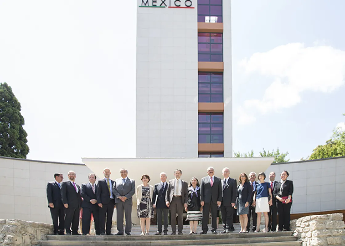INAUGURATION DE LA RÉSIDENCE ETUDIANTE « MAISON DU MEXIQUE » À LA CITÉ INTERNATIONAL UNIVERSITAIRE DE PARIS