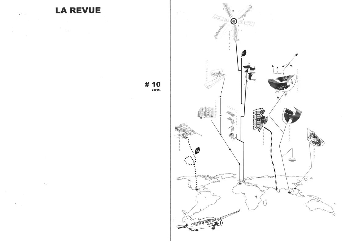 September 2009 • La Revue # 10 years, La Galerie d’Architecture, FR