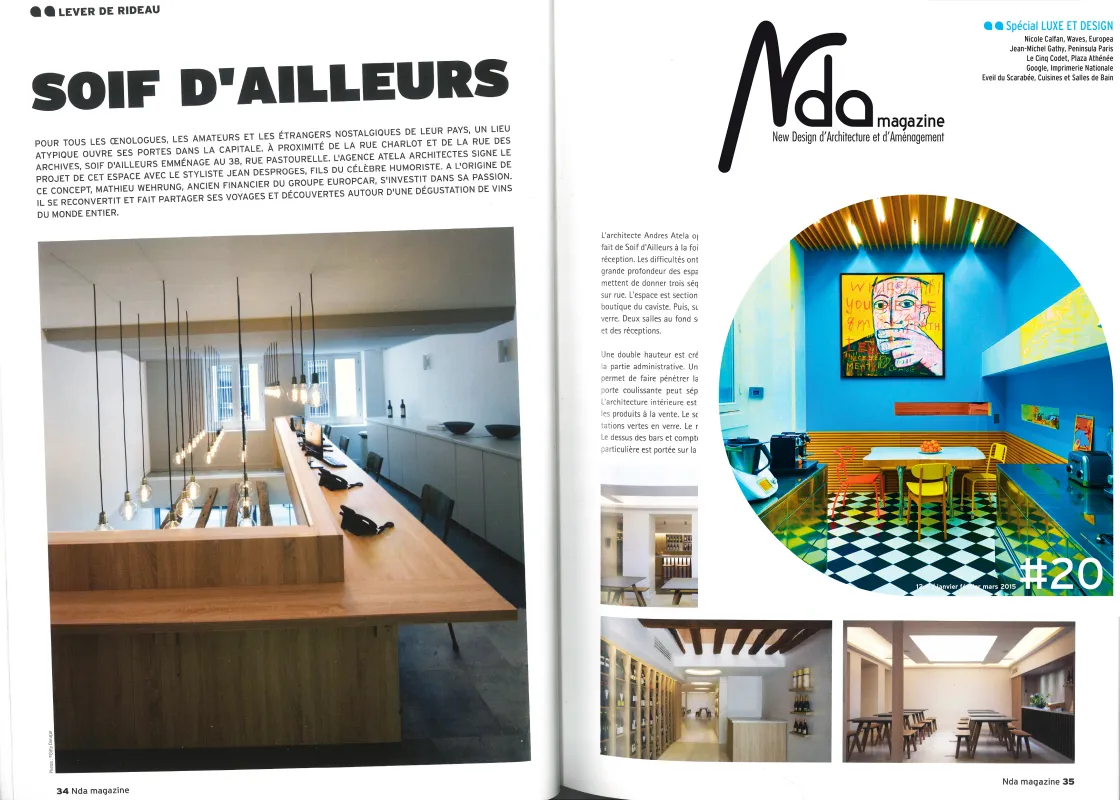 March 2015 • NDA Magazine New Design in Architecture and Planning, (Mar/FR)
